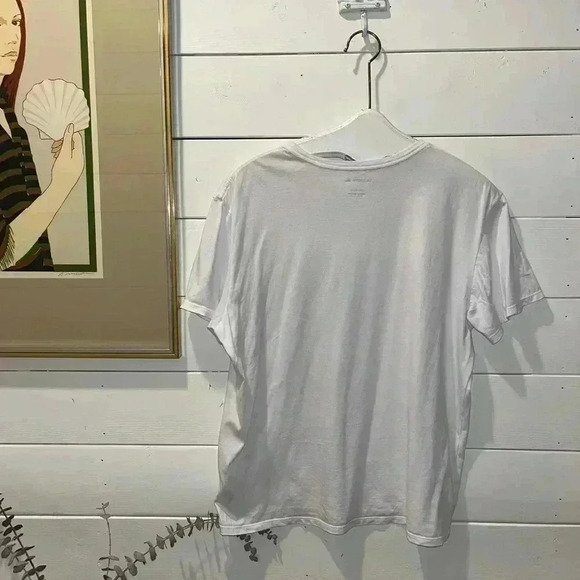 LACOSTE men’s White t-shirt underwear size L - Picture 5 of 7